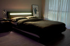 Seville Black LED Bed