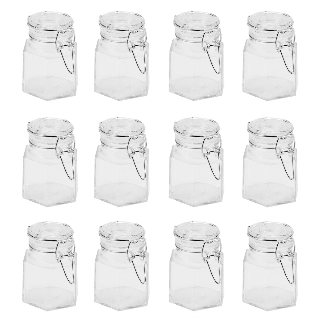 Hexagonal Spice Jars - Set of 12 | M&W