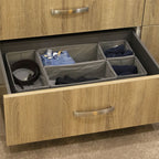 Foldable Fabric Drawer Inserts & Drawer Organisers - Set of 12 | M&W