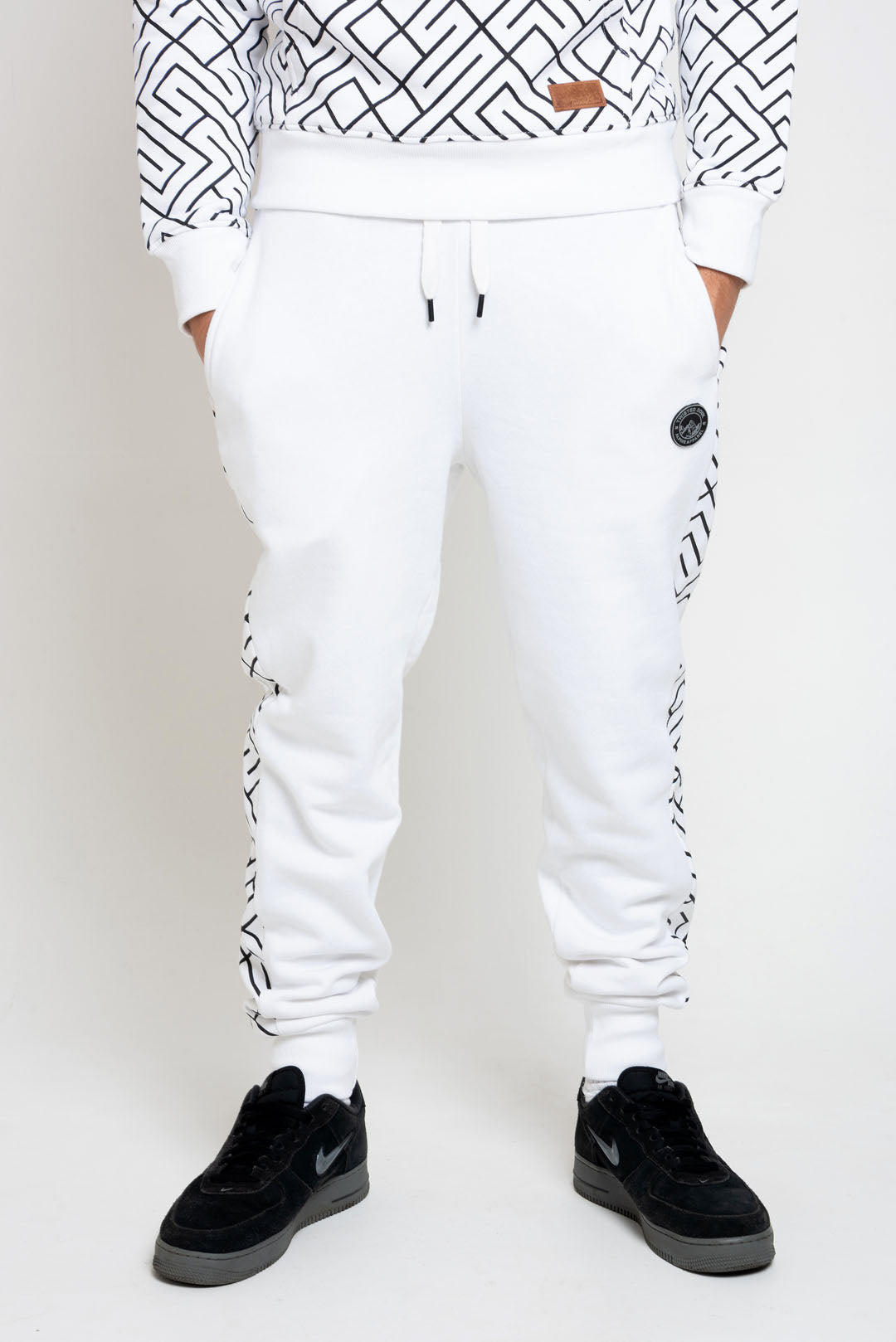 MENS GEO AOP JOGGERS