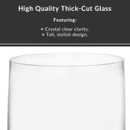 Tall Glass Storm Lantern Candle Holder | M&W