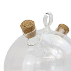 2 In 1 Oil & Vinegar Glass Dispenser Cruet | M&W