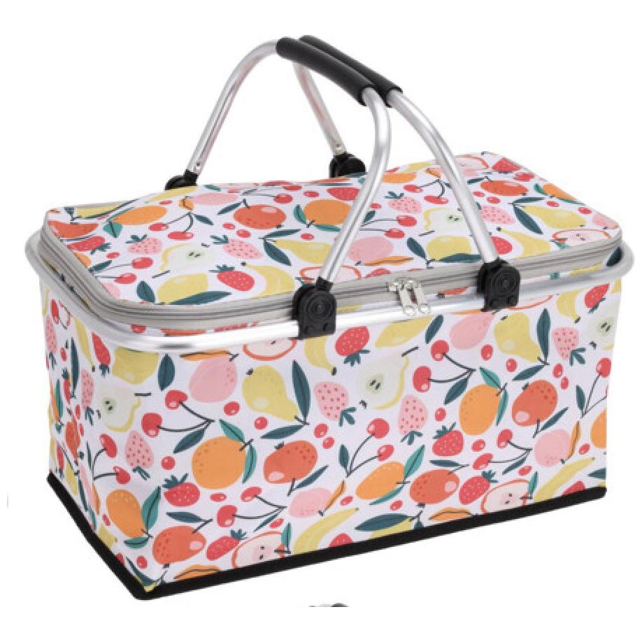 35 litre Fruity Cool Bag in White - Beales department store