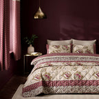 Catherine Lansfield Kashmir Paisley Floral Reversible Duvet Set