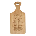 Personalised Love Story Chopping Board