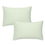 Bianca Green 400TC 100% Cotton Sateen Houswife Pillowcase Pair