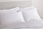 Bianca White 400TC 100% Cotton Sateen Duvet Set