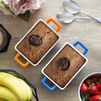 Mini Ceramic Oven Dishes - Set of 4 Rectangle | M&W