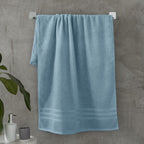 Catherine Lansfield Zero Twist Blue Cotton Towels
