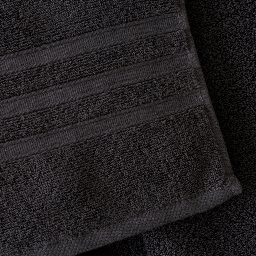 Catherine Lansfield Zero Twist Charcoal Grey Cotton 6 Piece Towel Bale Set