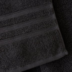 Catherine Lansfield Zero Twist Charcoal Grey Cotton Towels