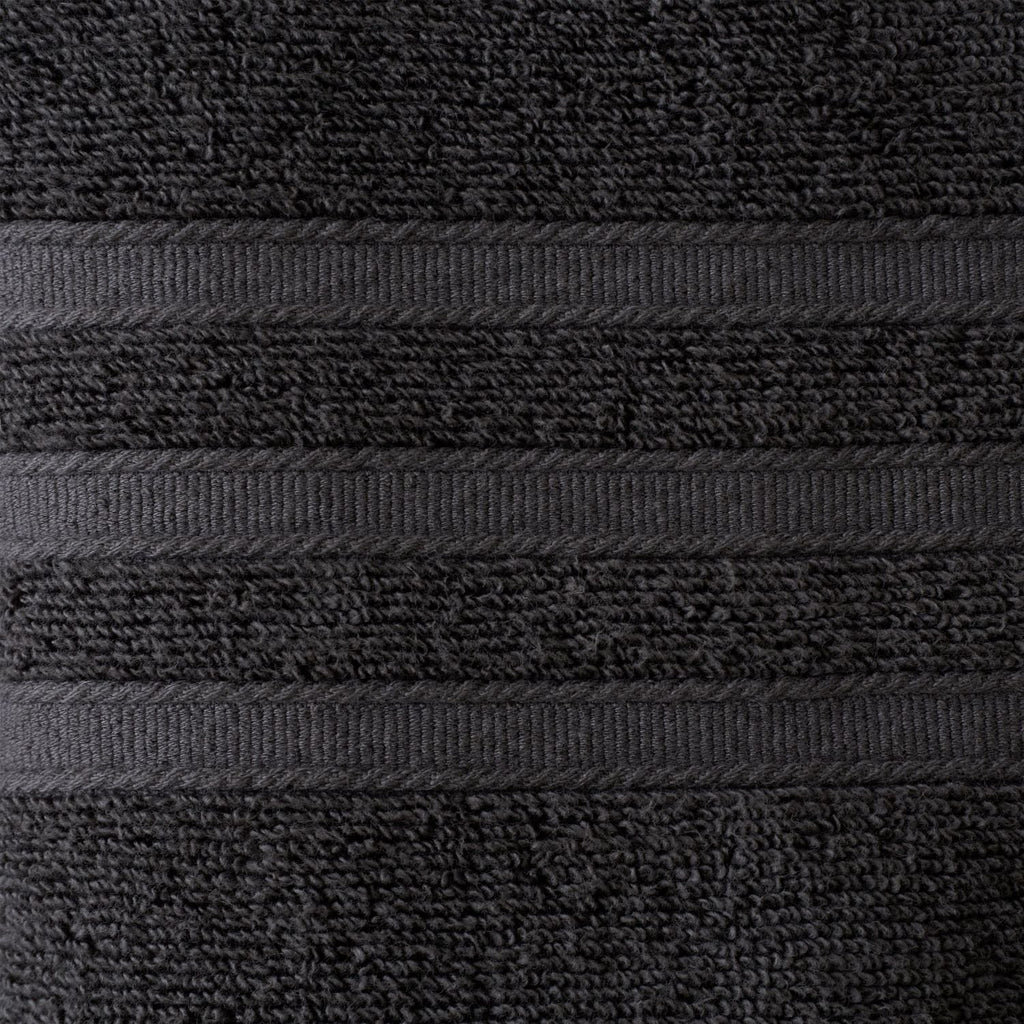 Catherine Lansfield Zero Twist Charcoal Grey Cotton 6 Piece Towel Bale Set