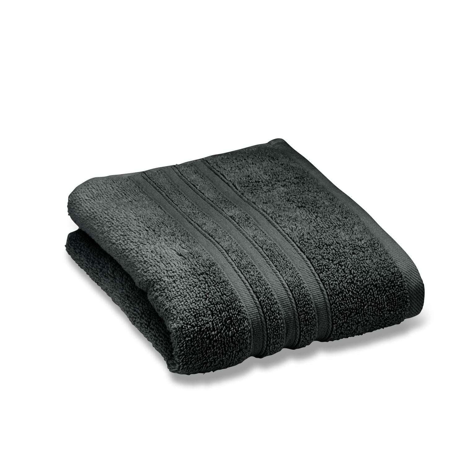 Catherine Lansfield Zero Twist Charcoal Grey Cotton Towels