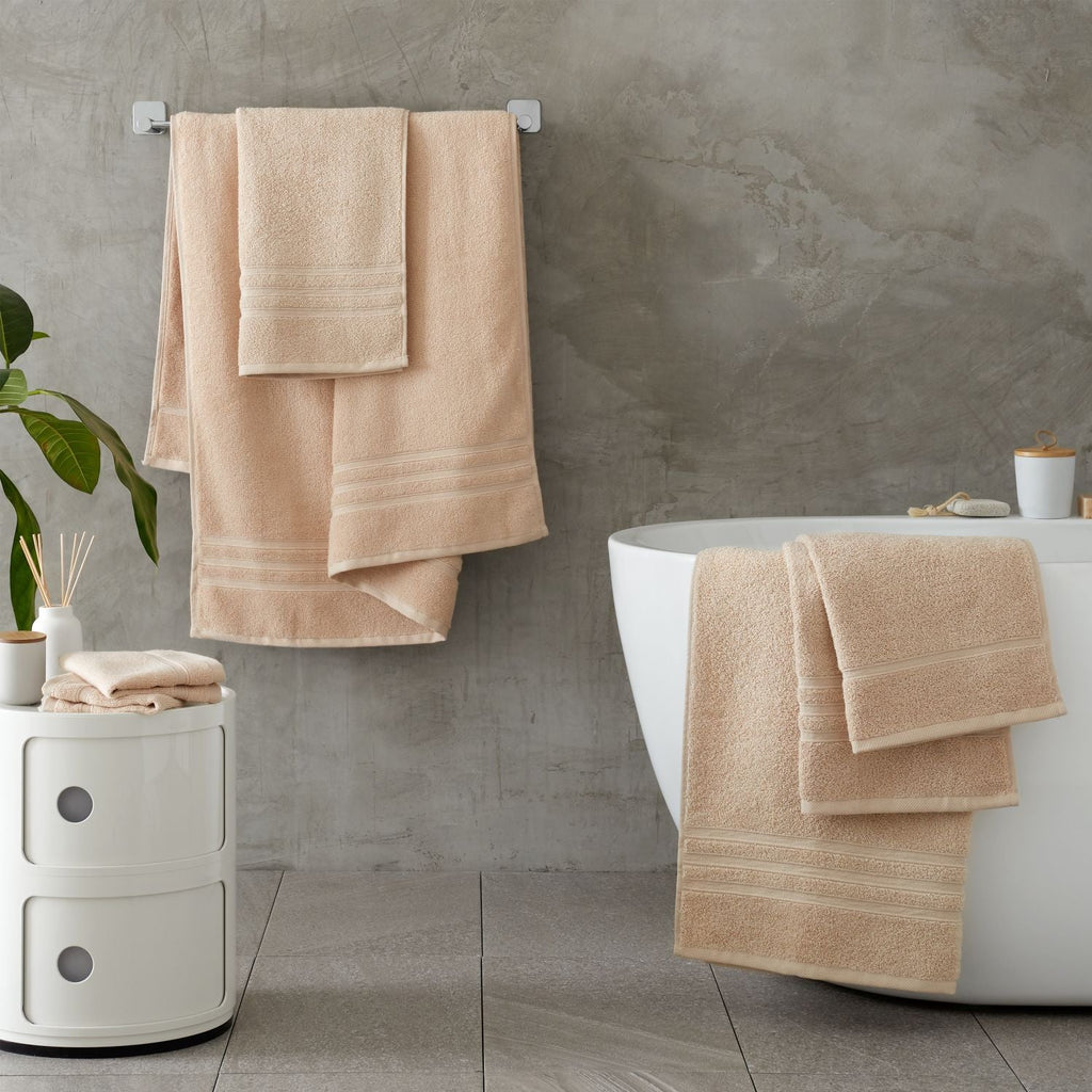 Catherine Lansfield Zero Twist Natural Cotton Towels