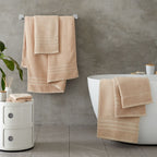 Catherine Lansfield Zero Twist Natural Cotton Towels