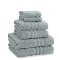 Catherine Lansfield Zero Twist Sage Green Cotton 6 Piece Towel Bale Set