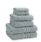 Catherine Lansfield Zero Twist Sage Green Cotton 6 Piece Towel Bale Set