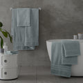Catherine Lansfield Zero Twist Sage Green Cotton Towels