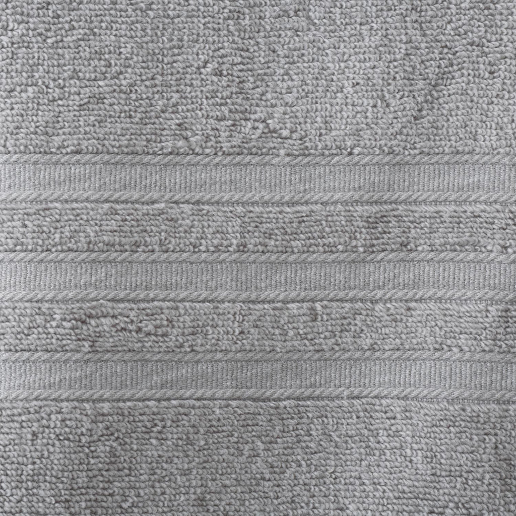 Catherine Lansfield Zero Twist Silver Grey Cotton 6 Piece Towel Bale Set