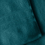 Catherine Lansfield Zero Twist Teal Green Cotton 6 Piece Towel Bale Set