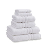 Catherine Lansfield Zero Twist White Cotton 6 Piece Towel Bale Set