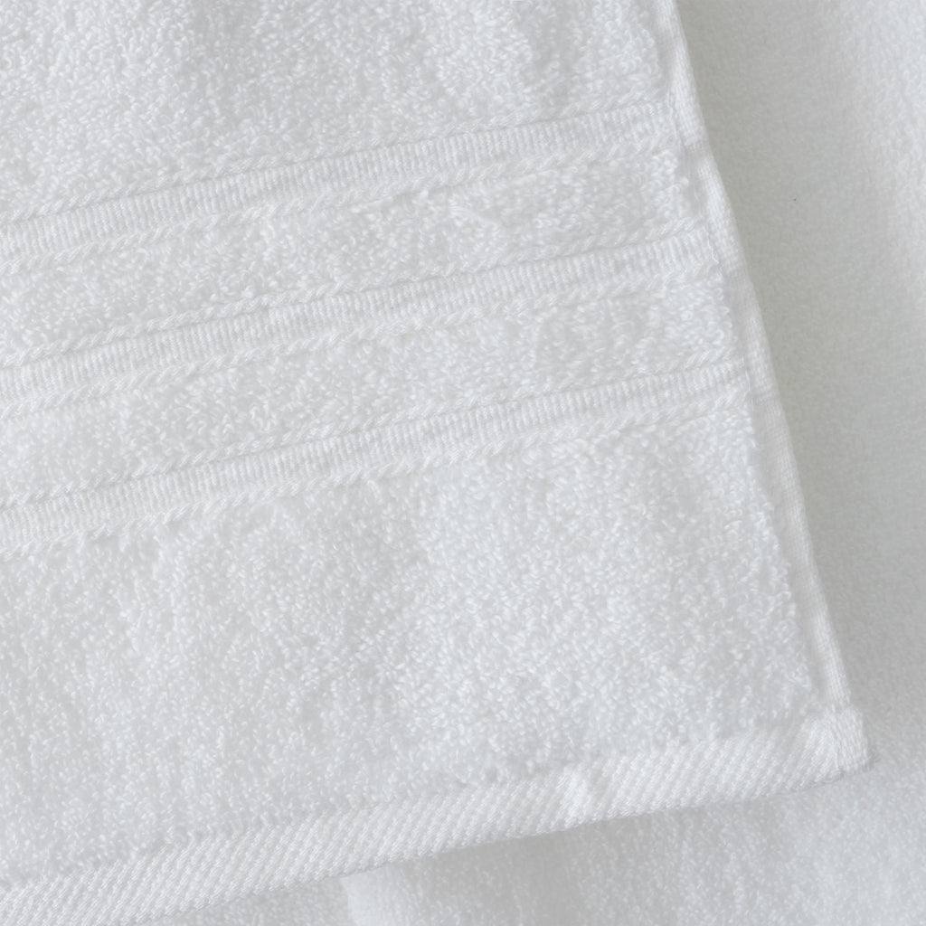 Catherine Lansfield Zero Twist White Cotton 6 Piece Towel Bale Set