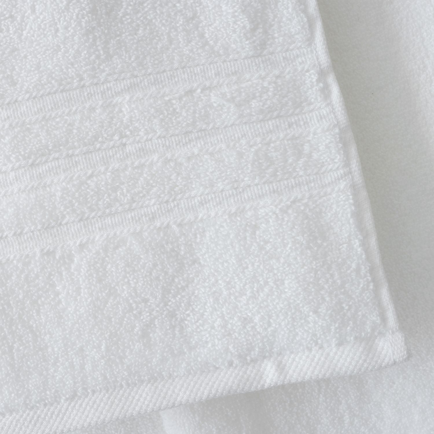 Catherine Lansfield Zero Twist White Cotton 6 Piece Towel Bale Set