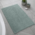 Catherine Lansfield Bobble Sage Green Bath Mat