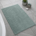 Catherine Lansfield Bobble Sage Green Bath Mat