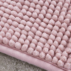 Catherine Lansfield Bobble Pink Bath Mat