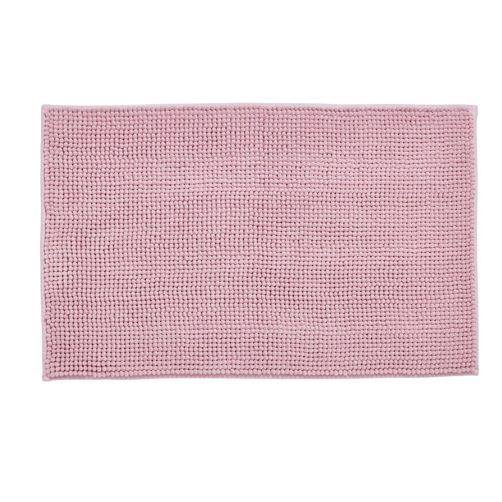 Catherine Lansfield Bobble Pink Bath Mat