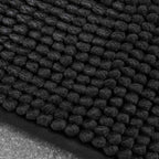 Catherine Lansfield Bobble Charcoal Grey Bath Mat