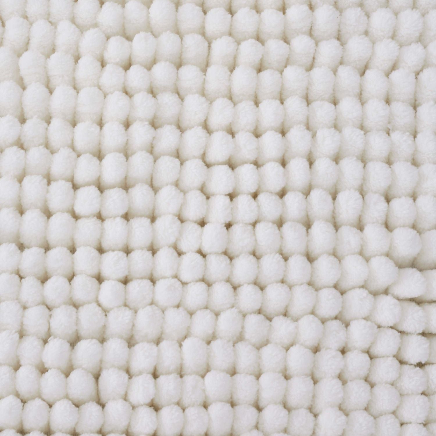 Catherine Lansfield Bobble Cream Bath Mat