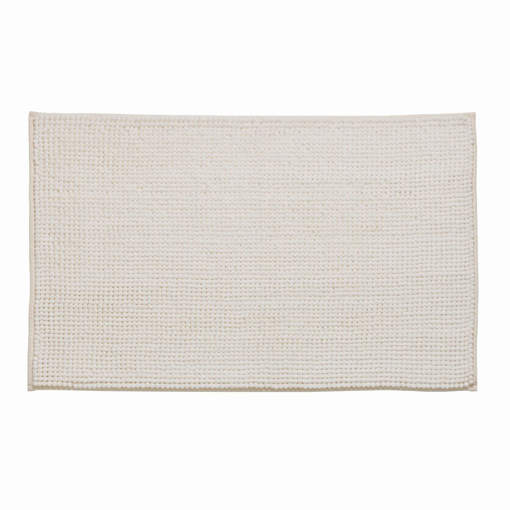 Catherine Lansfield Bobble Cream Bath Mat
