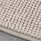 Catherine Lansfield Bobble Natural Bath Mat