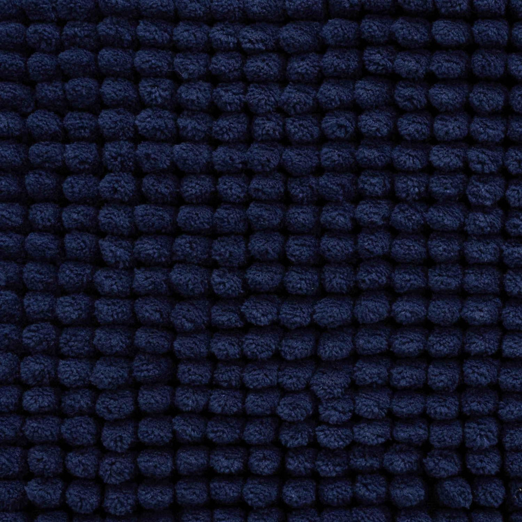 Catherine Lansfield Bobble Navy Blue Bath Mat