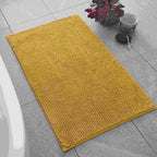 Catherine Lansfield Bobble Ochre Bath Mat