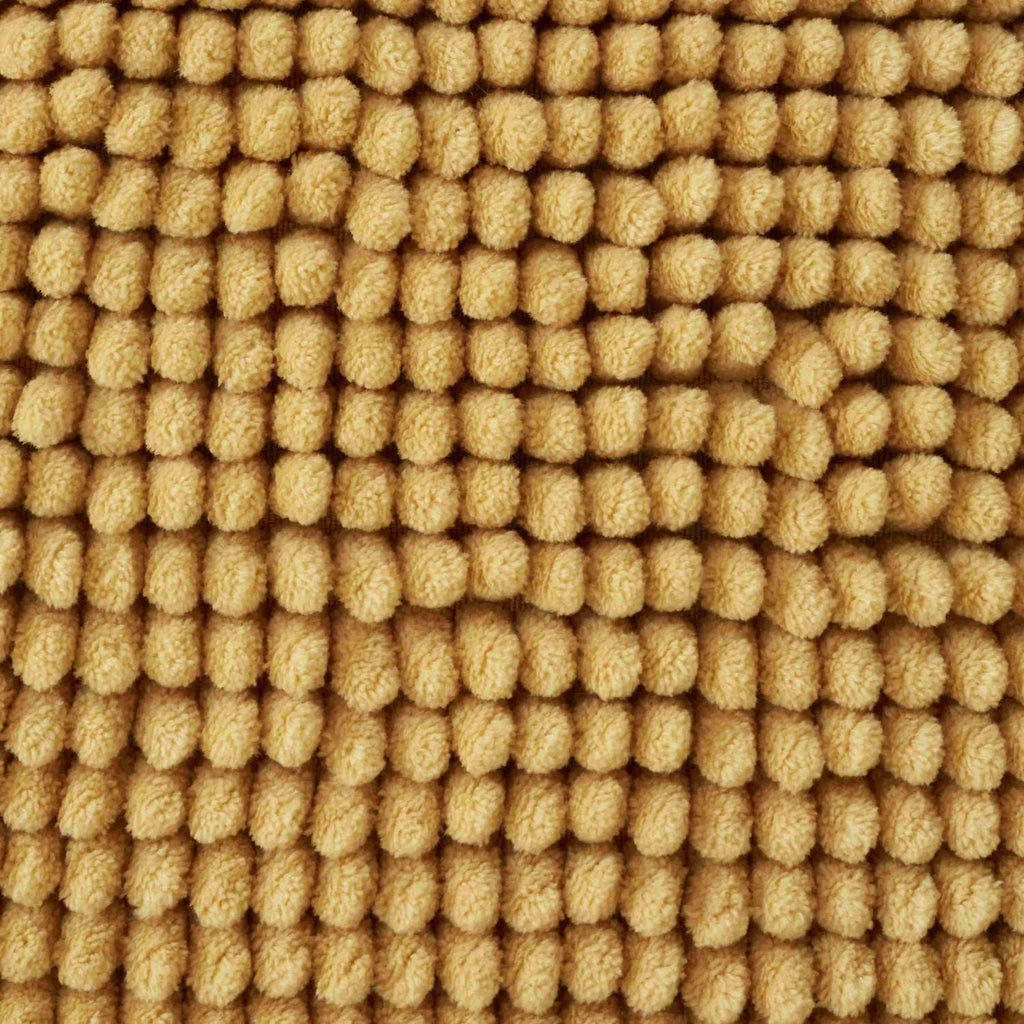 Catherine Lansfield Bobble Ochre Bath Mat