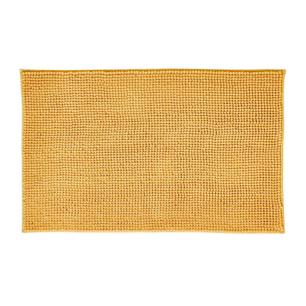 Catherine Lansfield Bobble Ochre Bath Mat