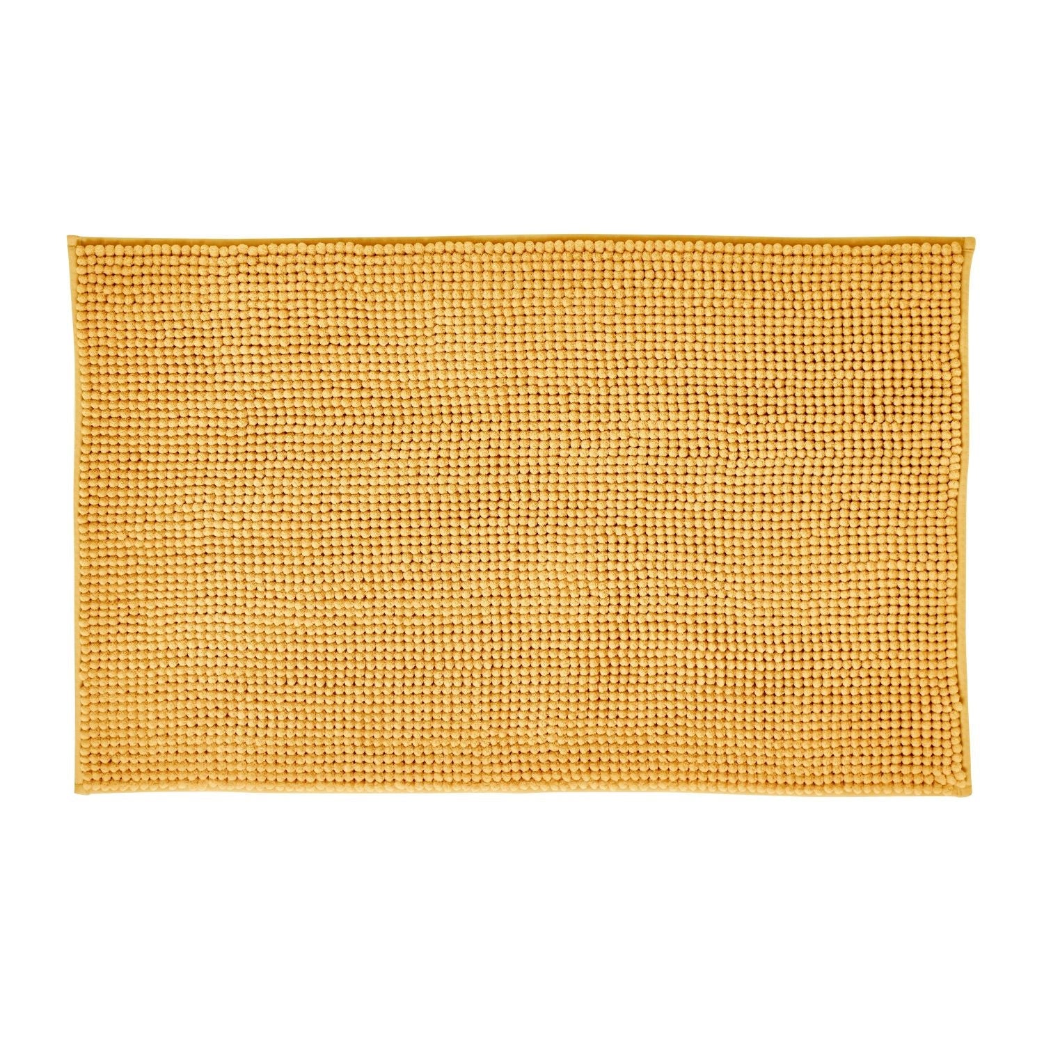 Catherine Lansfield Bobble Ochre Bath Mat