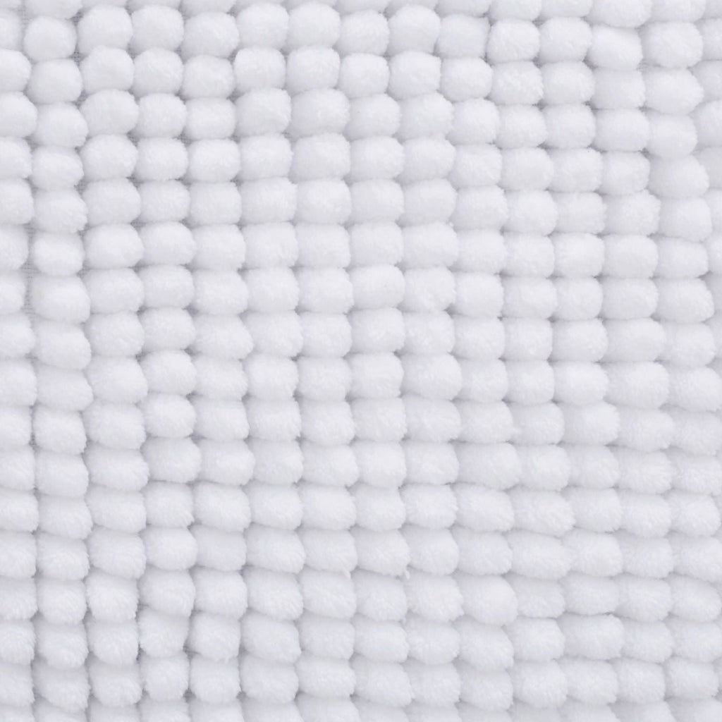 Catherine Lansfield Bobble White Bath Mat