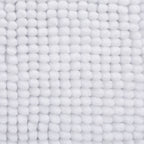 Catherine Lansfield Bobble White Bath Mat