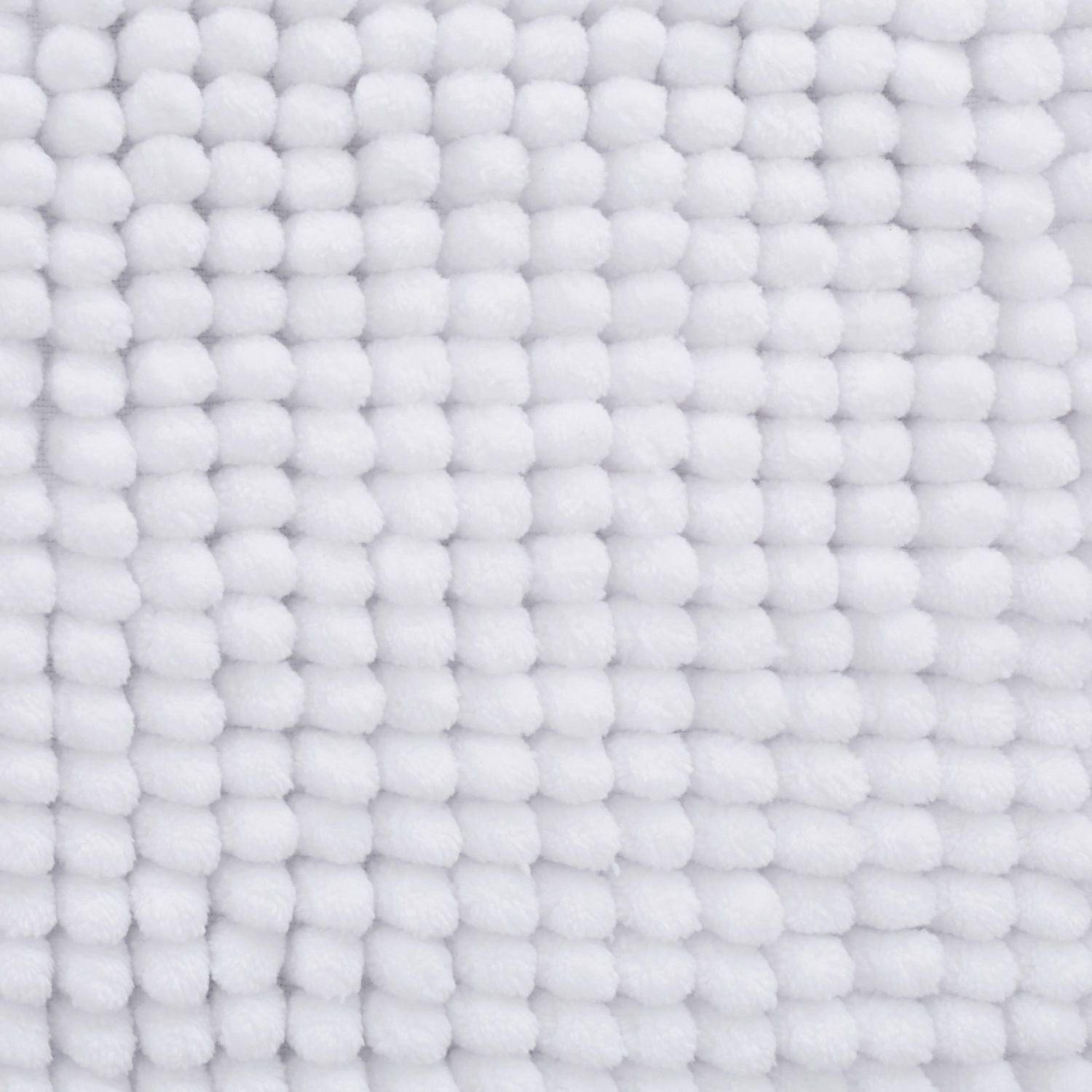 Catherine Lansfield Bobble White Bath Mat