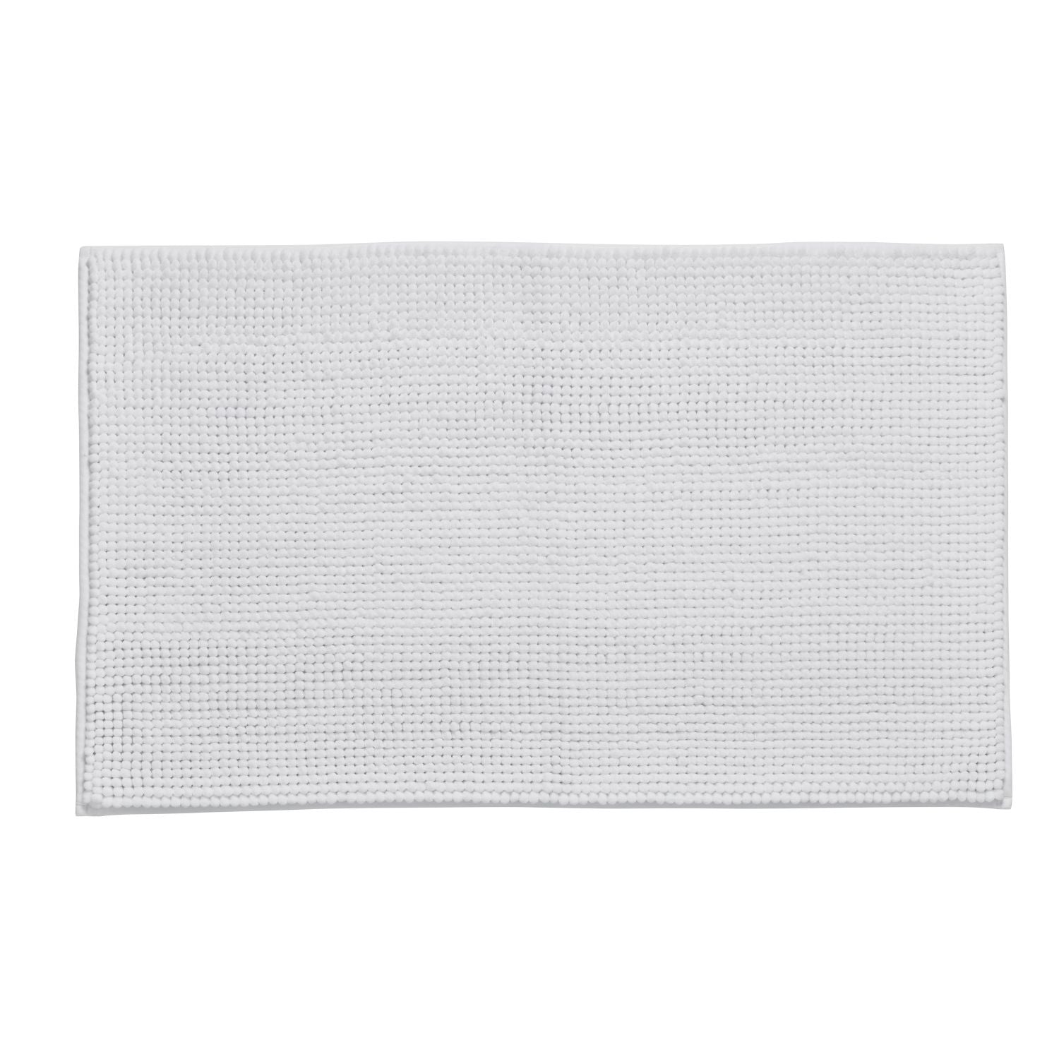 Catherine Lansfield Bobble White Bath Mat