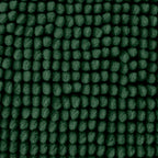 Catherine Lansfield Bobble Dark Green Bath Mat