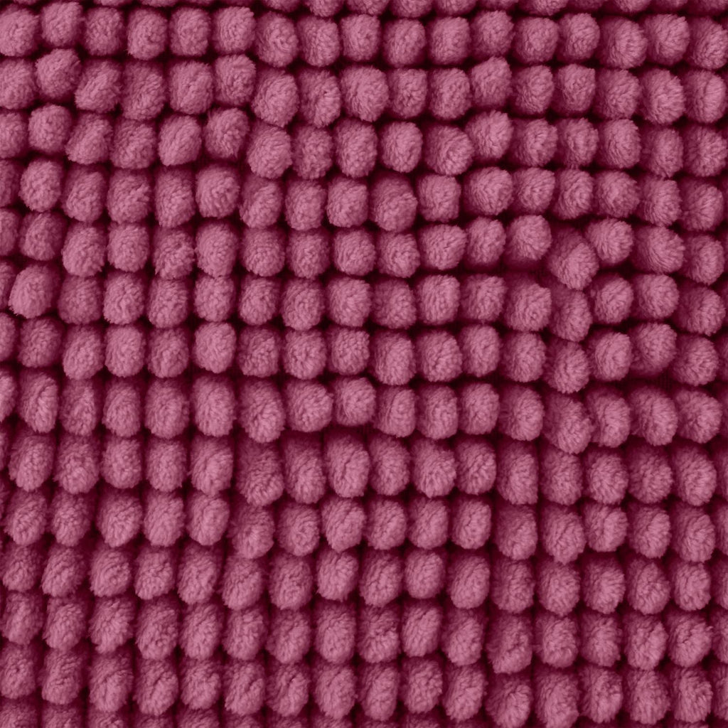 Catherine Lansfield Bobble Raspberry Bath Mat