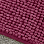 Catherine Lansfield Bobble Raspberry Bath Mat