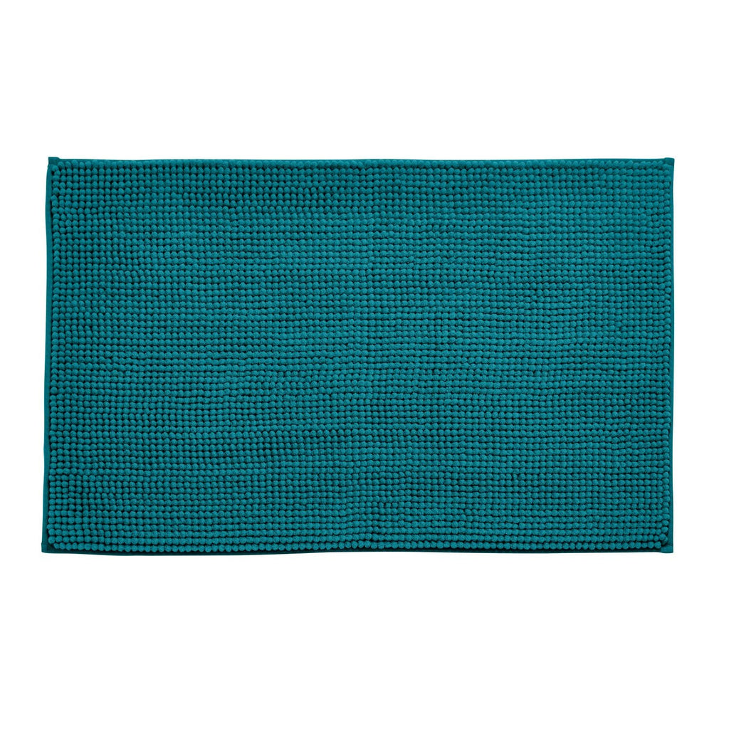 Catherine Lansfield Bobble Teal Bath Mat