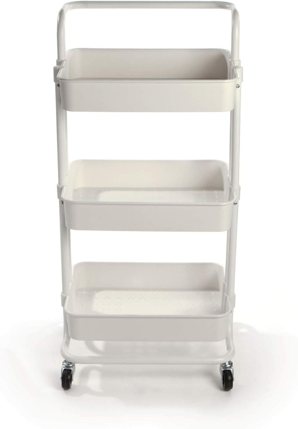 3 Tier Storage Trolley White | M&W