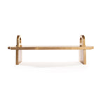 Acacia Wood Raised Serving Platter | M&W